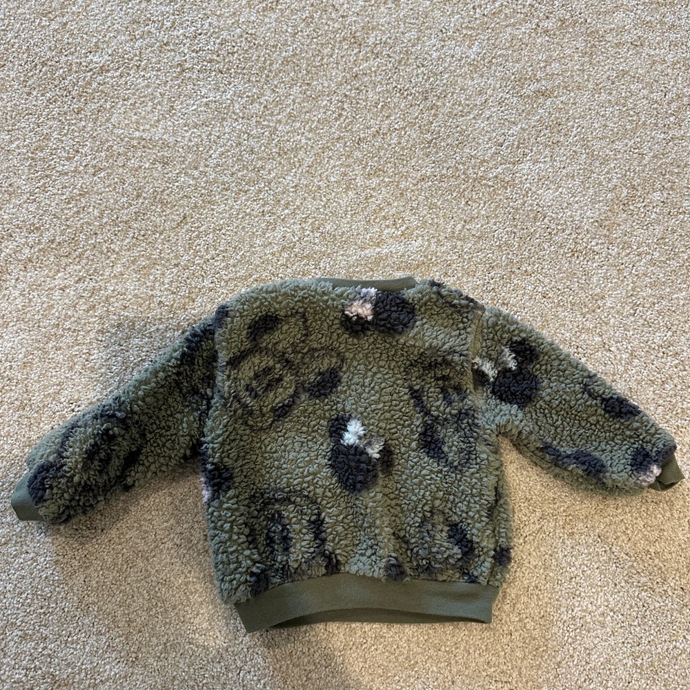 Disney Baby Green and Black Fleece Outfit - Picture 6 of 16